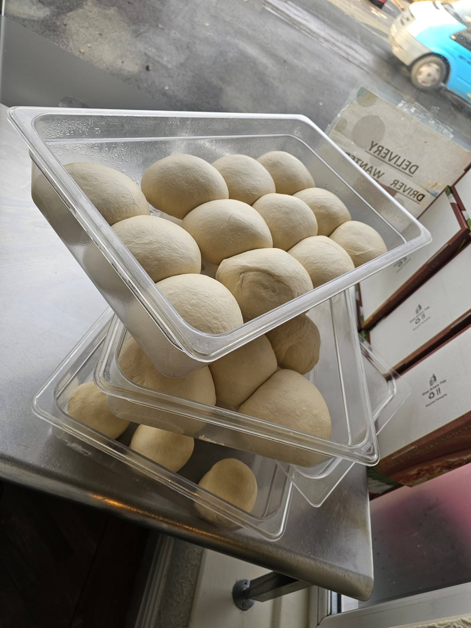 Fresh dough